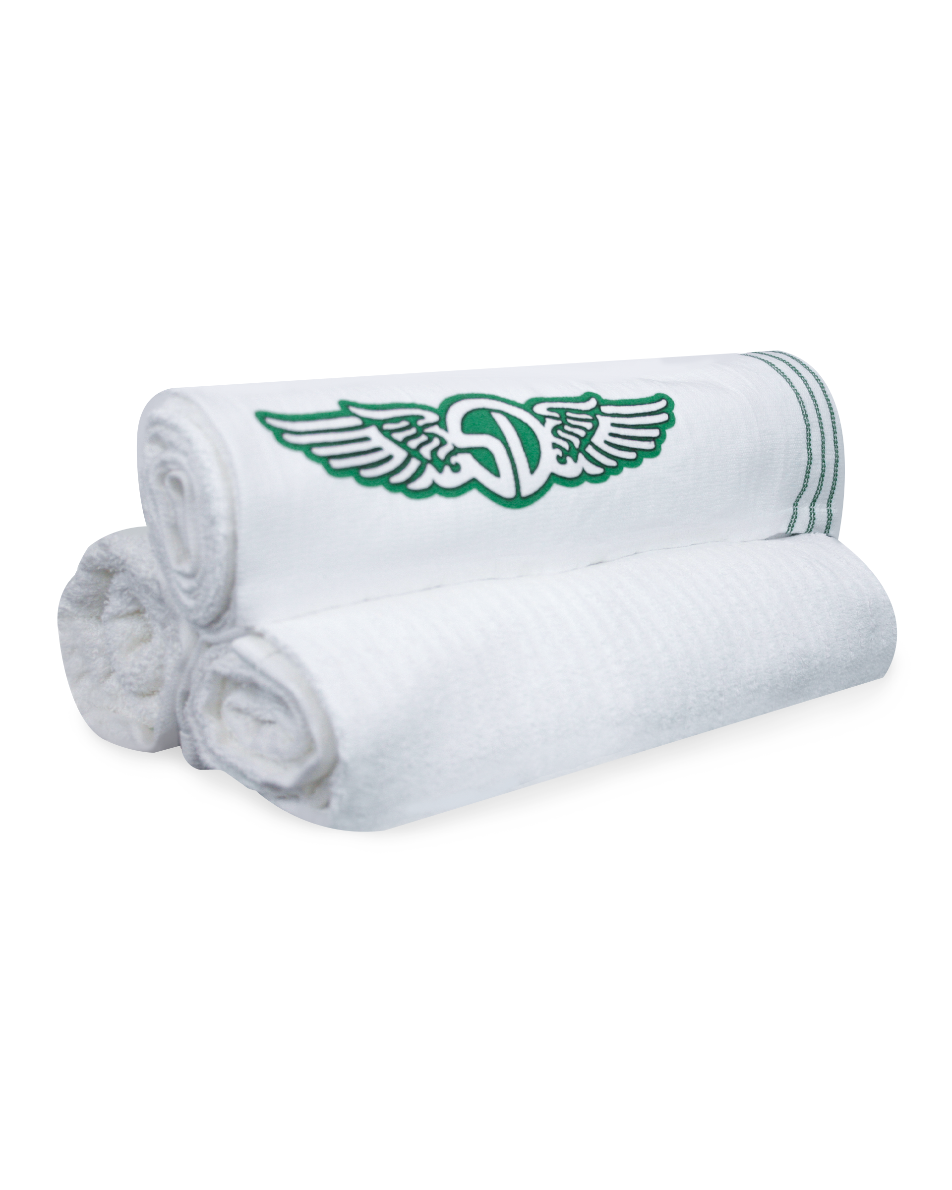 Straight Down Club Towel - Green