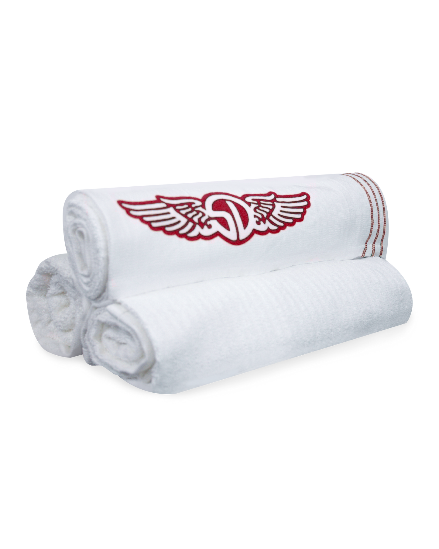 Straight Down Club Towel - Red