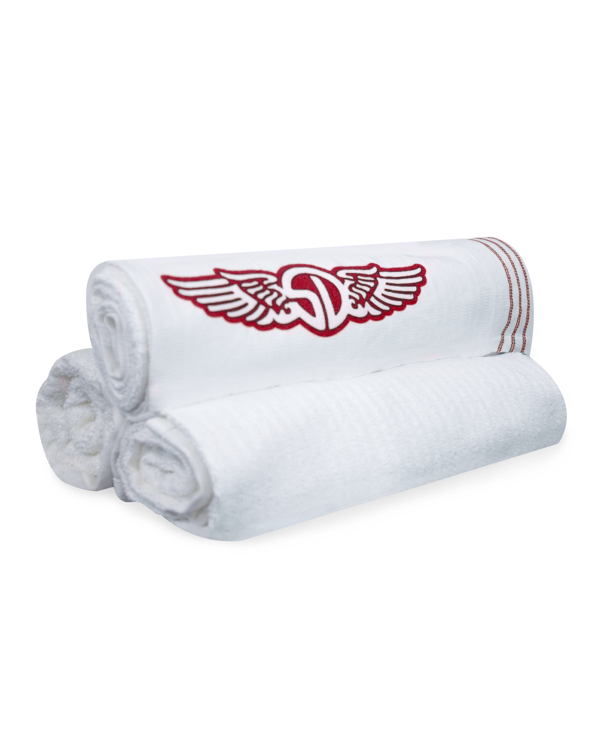 Straight Down Club Towel - Red