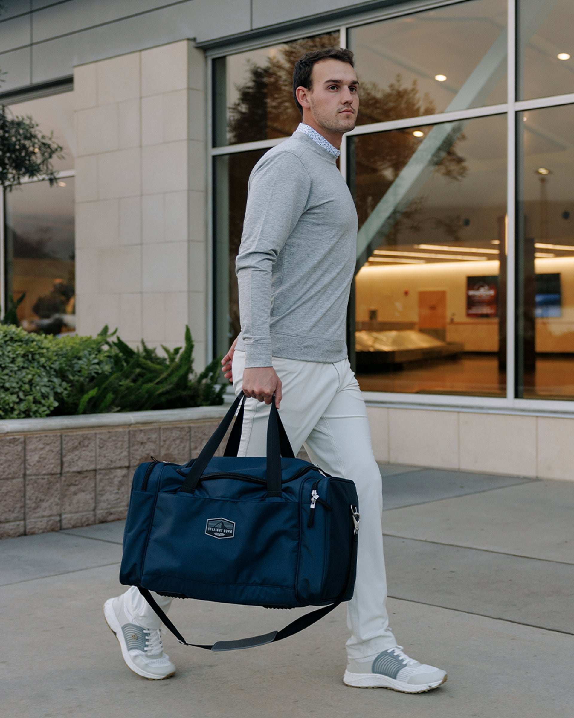 Straight Down Montana Duffle Bag - New Indigo