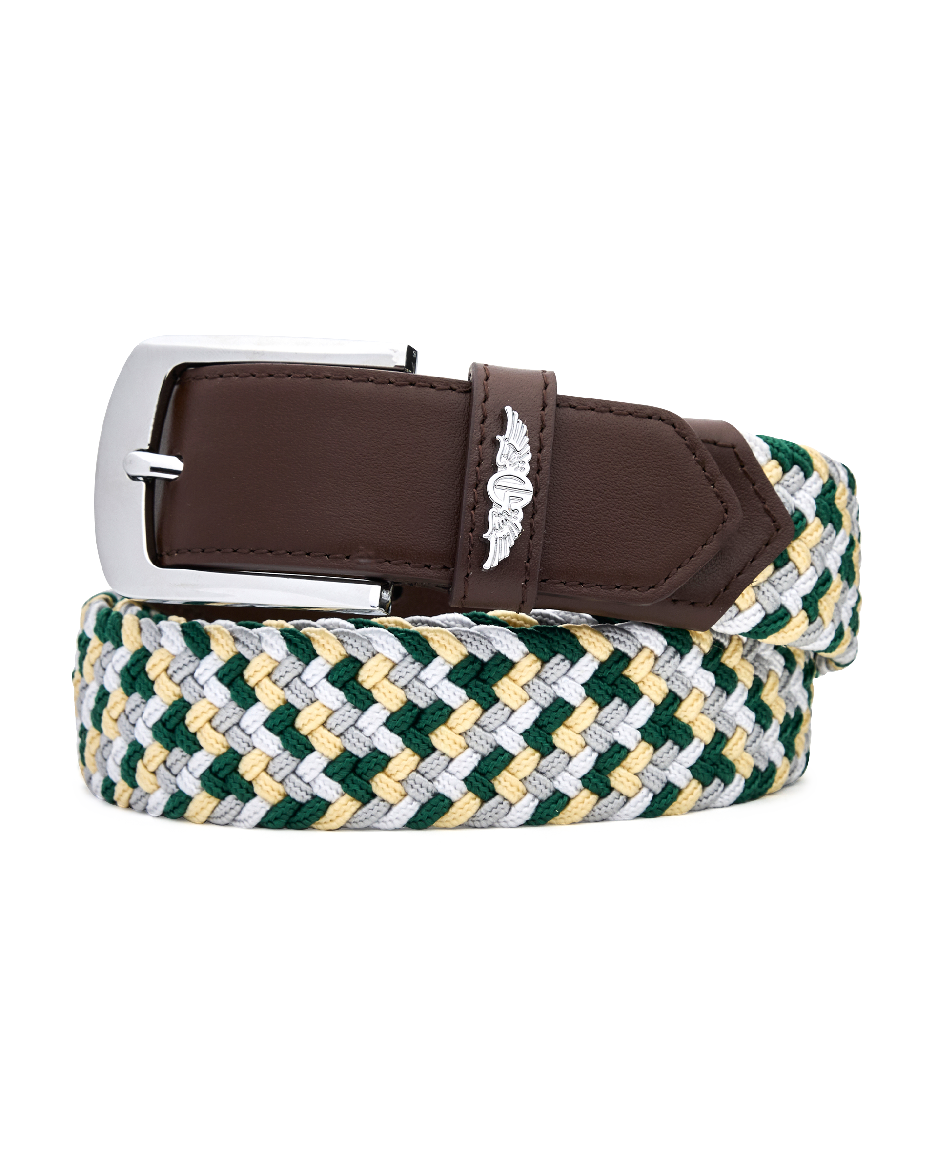 Straight Down Washington Web Belt - Sage