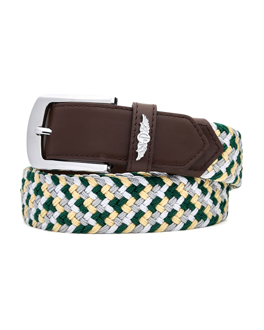 Straight Down Washington Web Belt - Sage