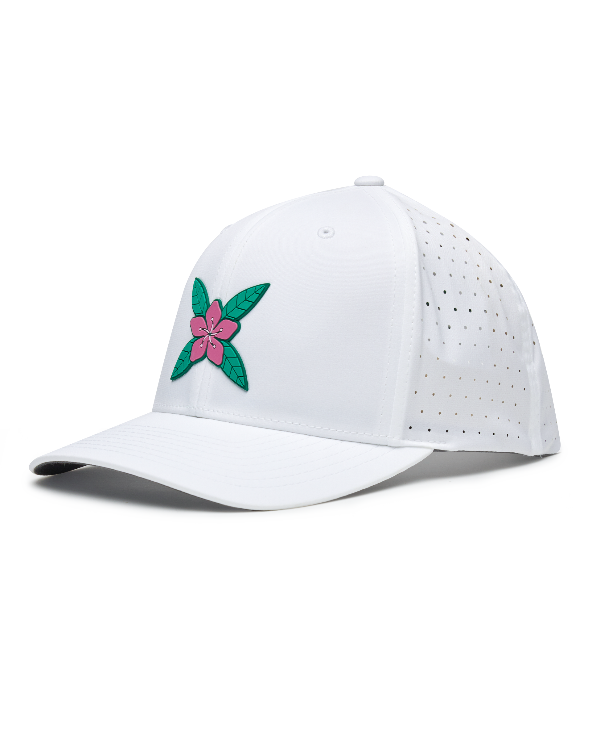 Straight Down Azalea Hat - White