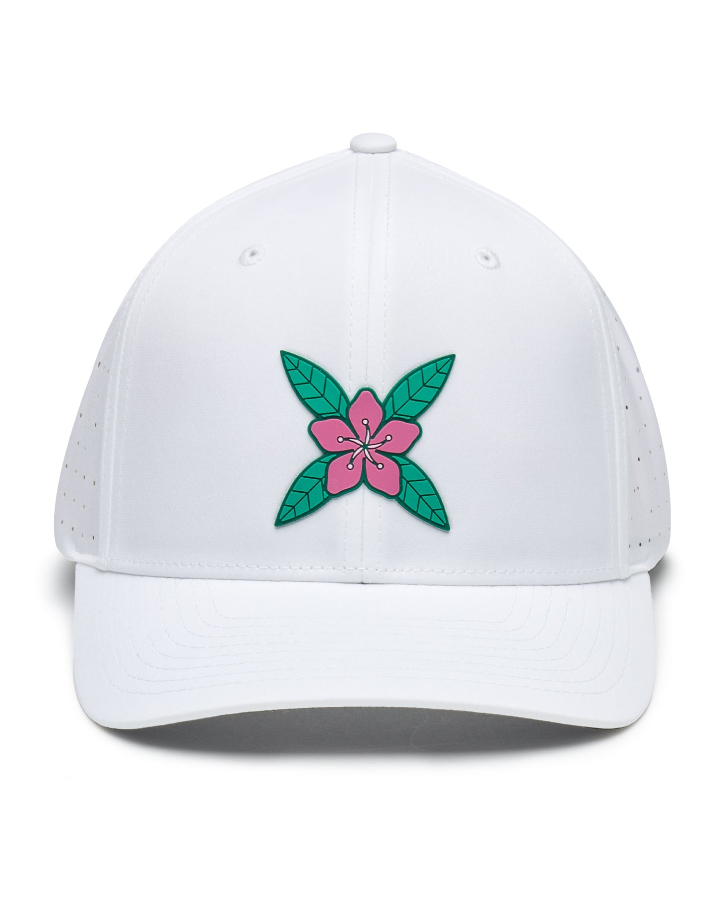 Straight Down Azalea Hat - White