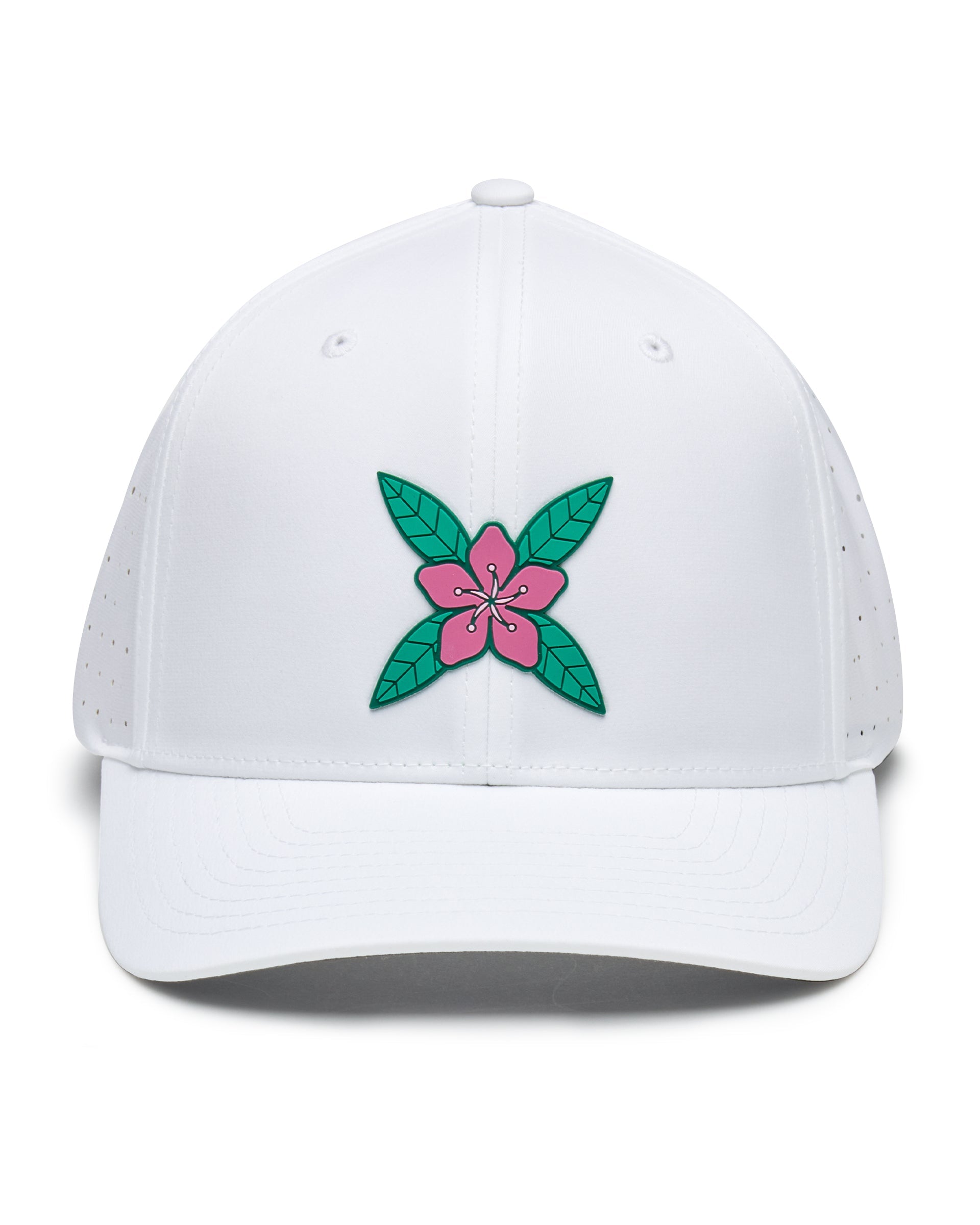 Straight Down Azalea Hat - White