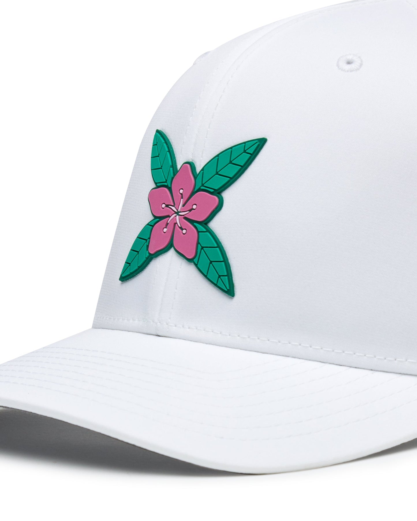 Straight Down Azalea Hat - White