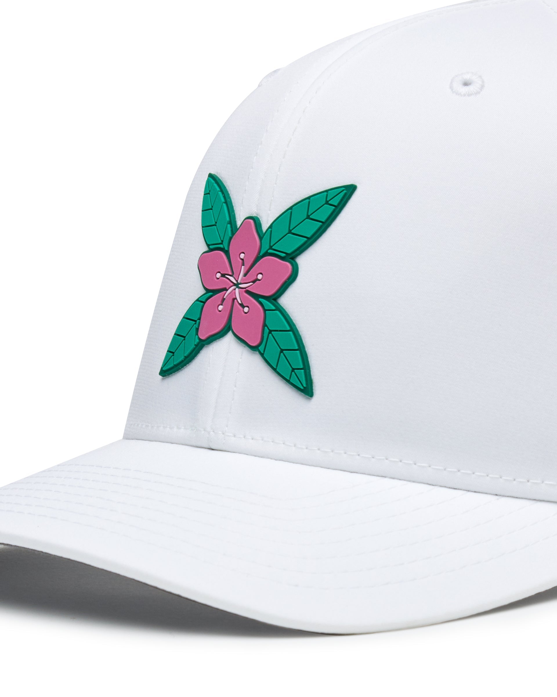 Straight Down Azalea Hat - White