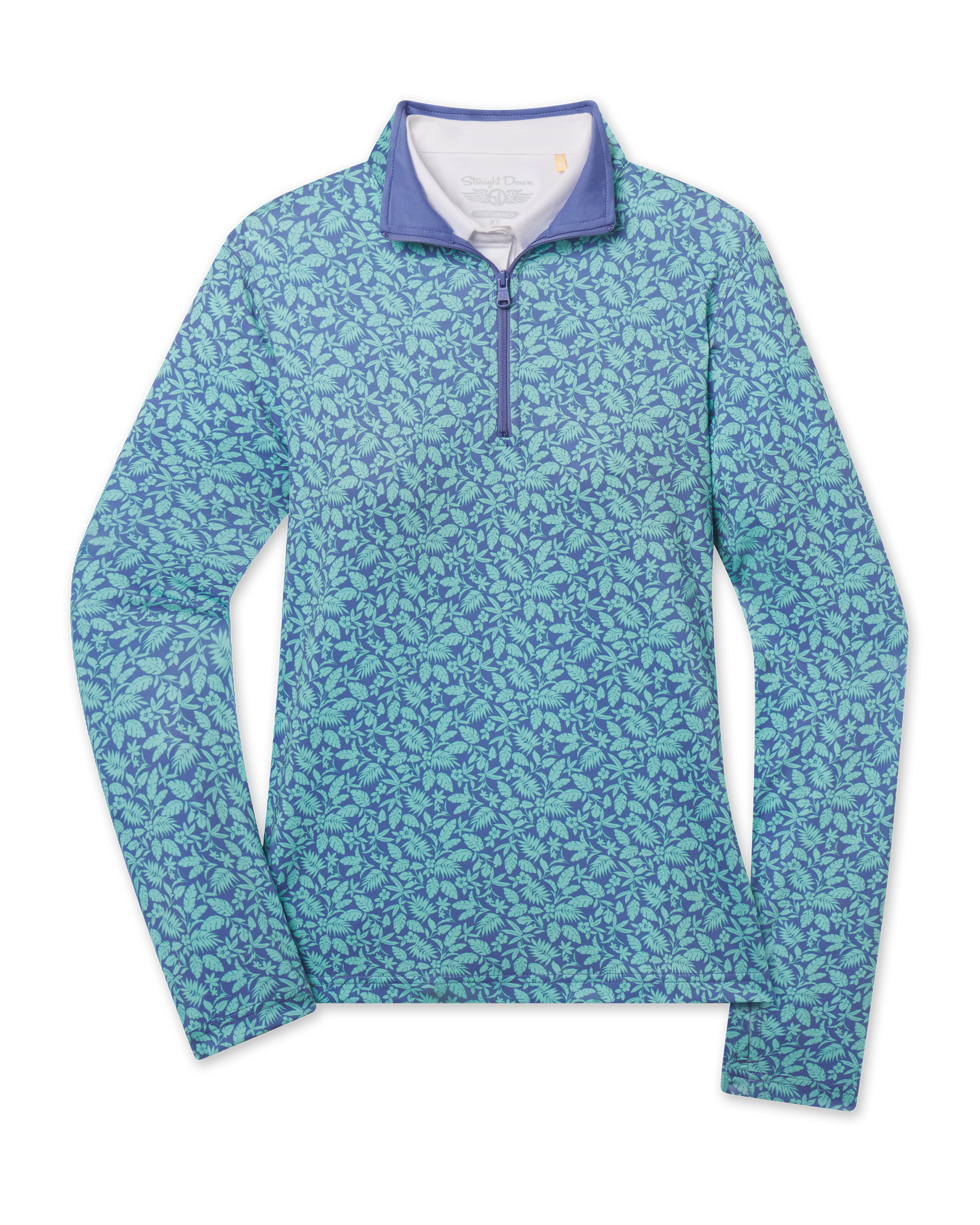 Straight Down Huli Quarter Zip - Tidal