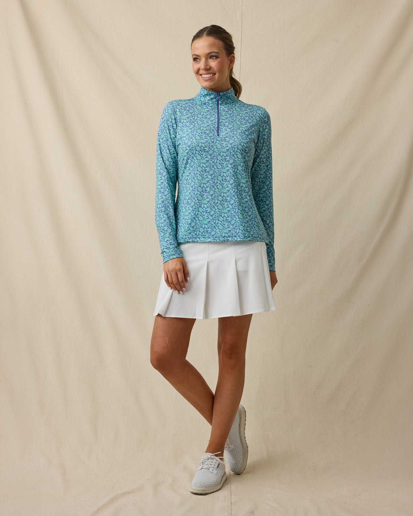Straight Down Huli Quarter Zip - Tidal