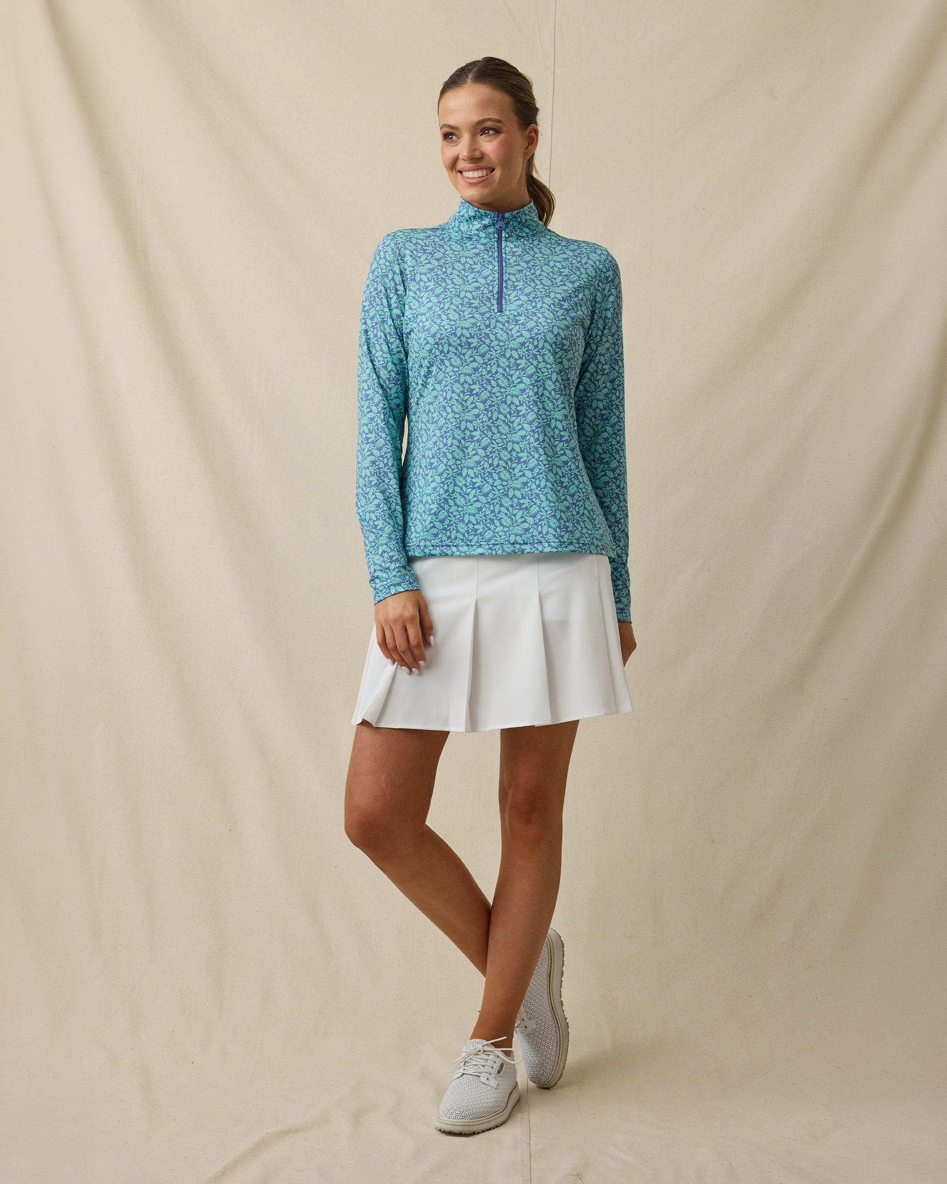 Straight Down Huli Quarter Zip - Tidal