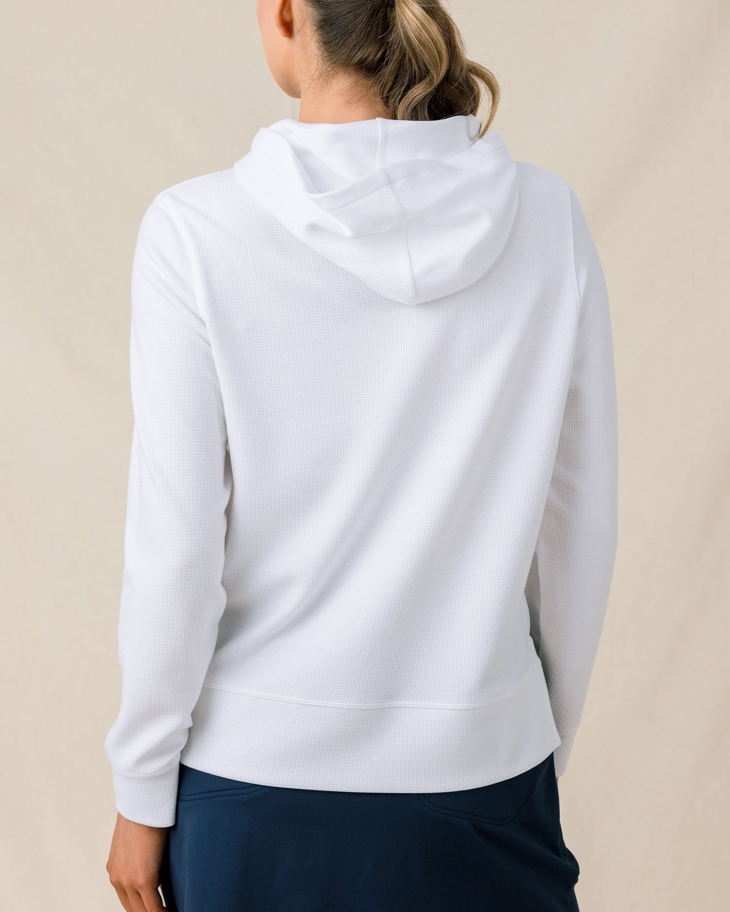 Straight Down Daria Hoodie - White