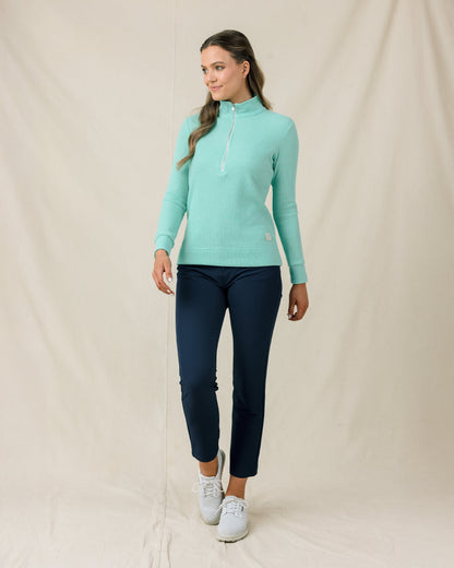 Straight Down Hills Quarter Zip - Cascade