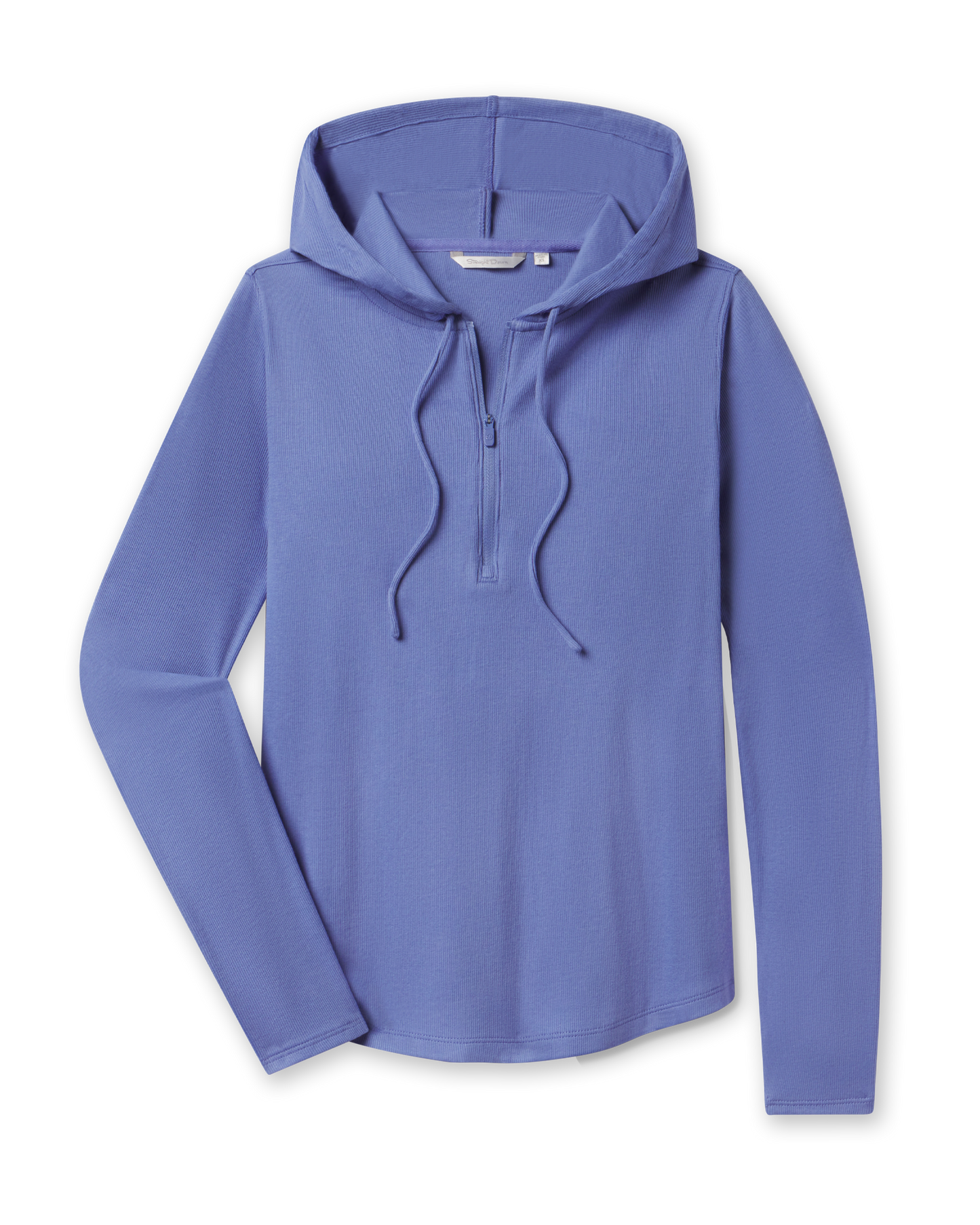 Straight Down Thyme Quarter Zip Hoodie - Tidal