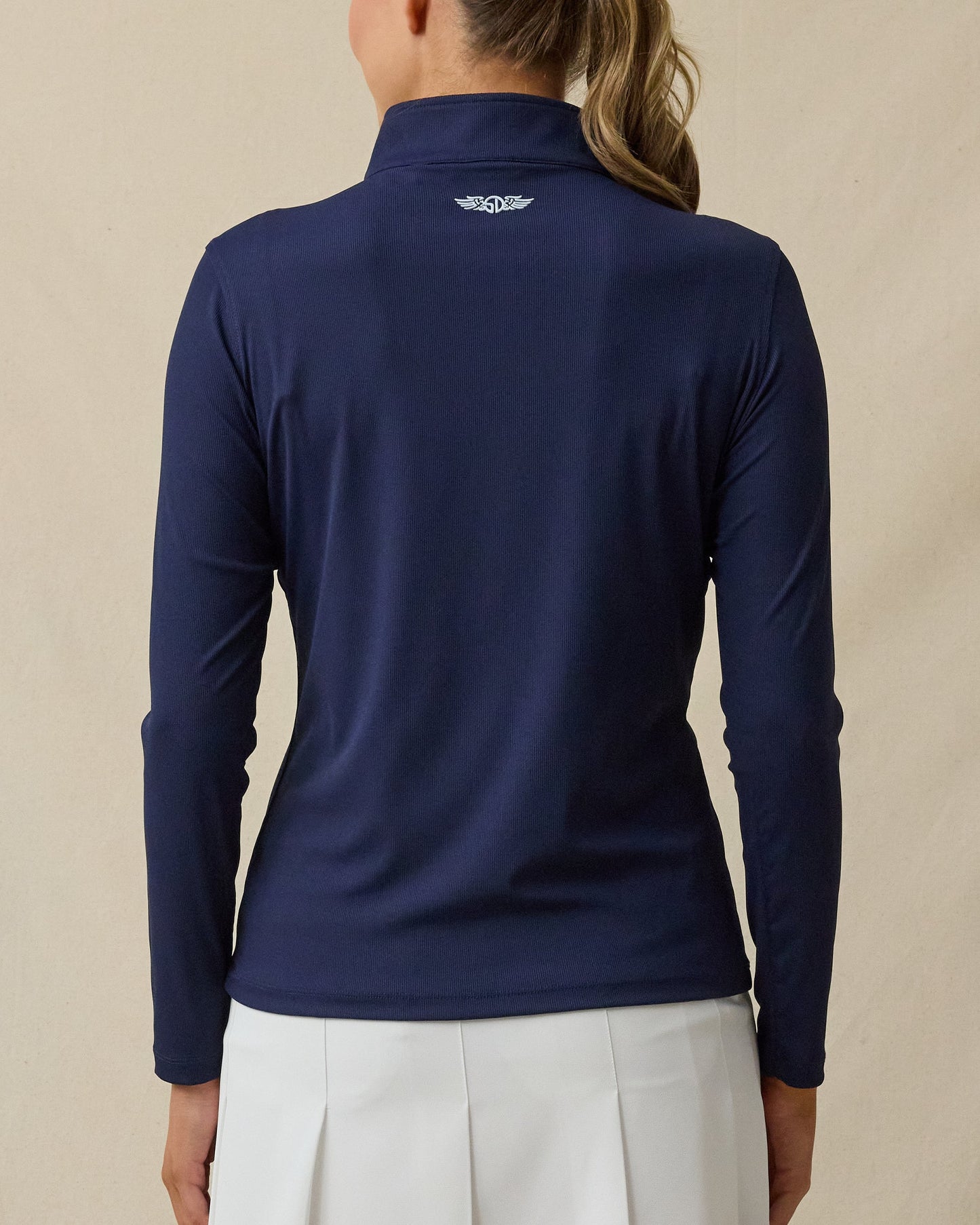 Straight Down Skyler Quarter Zip - New Indigo