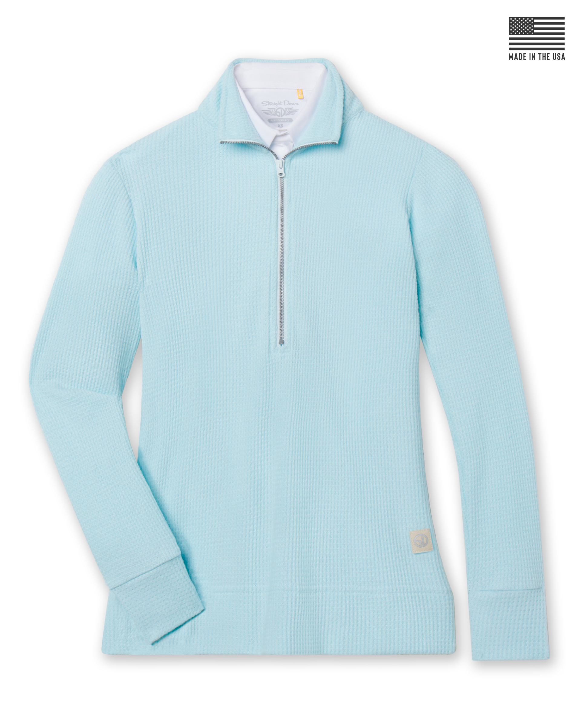 Straight Down Hills Quarter Zip - Gemstone