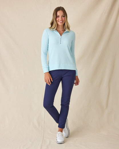 Straight Down Hills Quarter Zip - Gemstone
