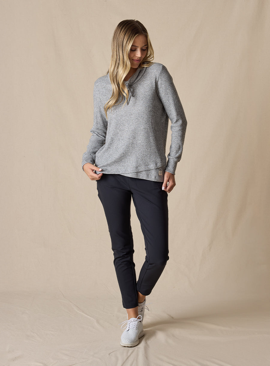 Straight Down Misty Top - Heather