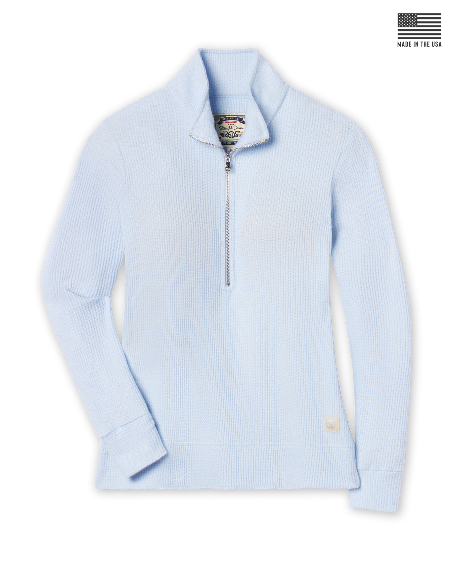Straight Down Hills Quarter Zip - Lake