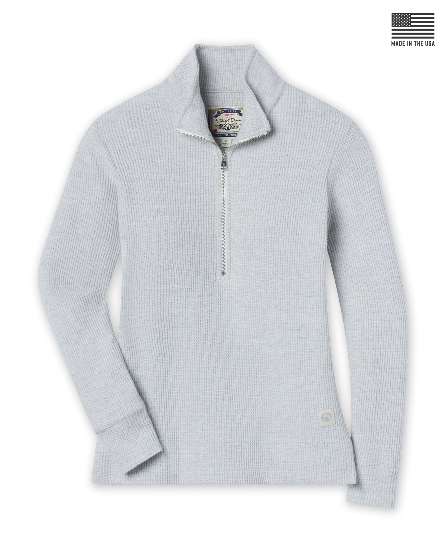 Straight Down Hills Quarter Zip - New Heather