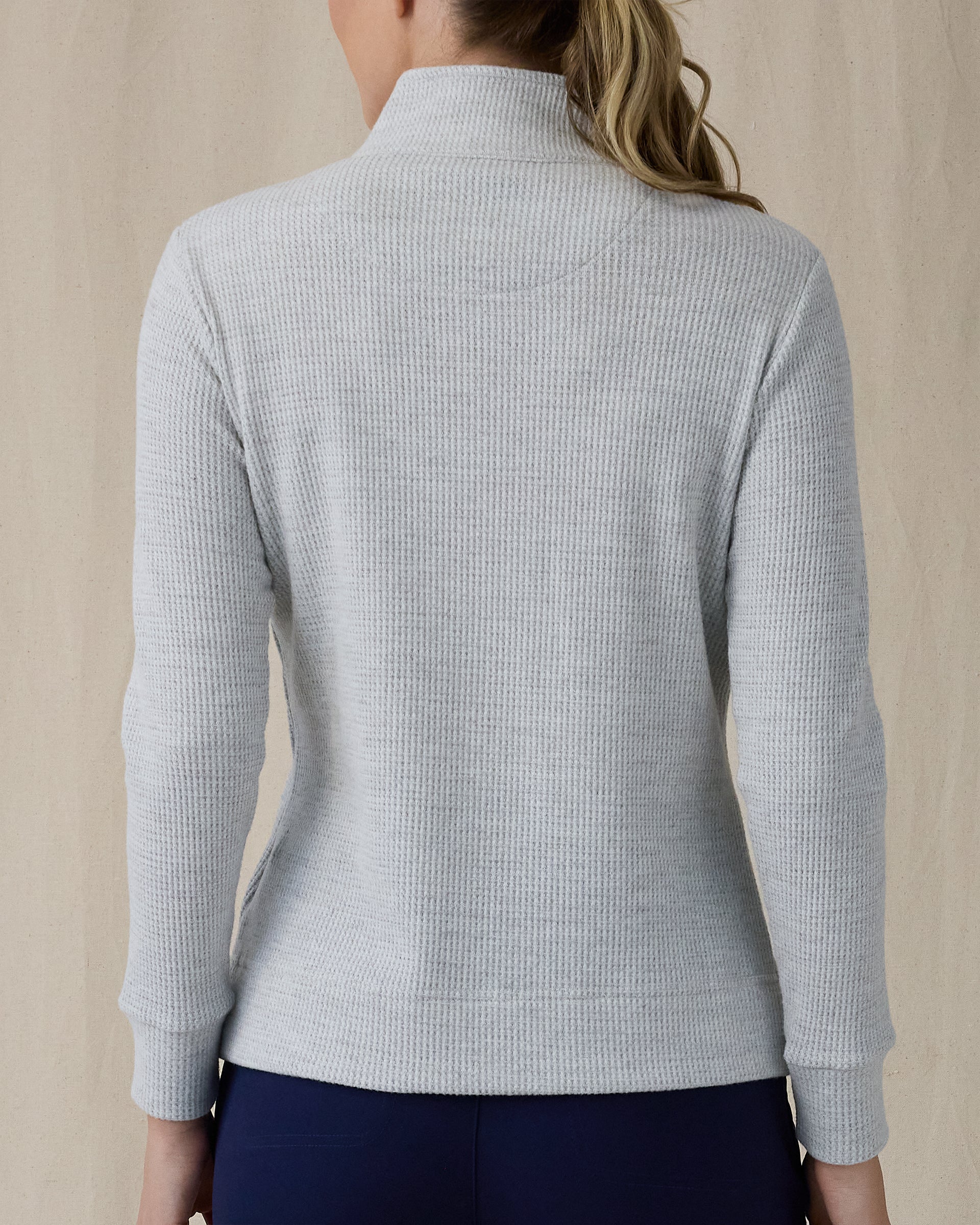Straight Down Hills Quarter Zip - New Heather