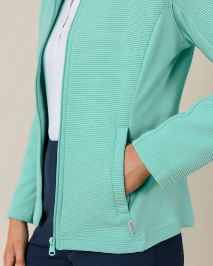 Straight Down New Swing Jacket - Cascade