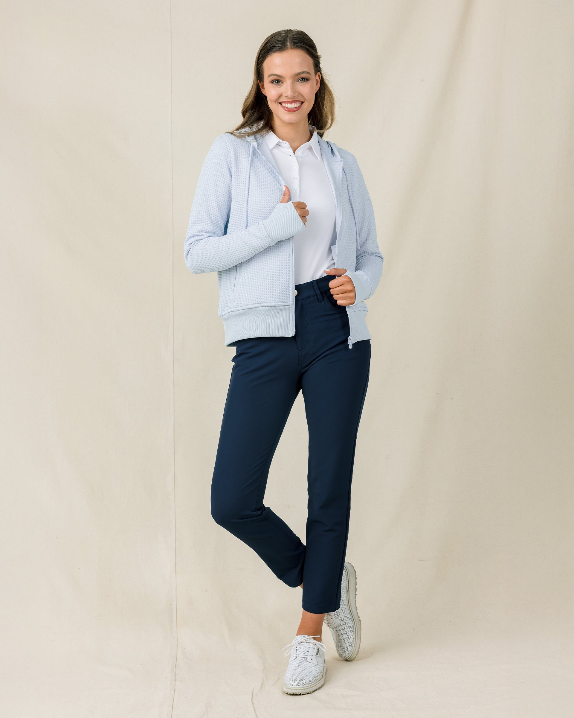 Straight Down Eliza Hoodie - Lake