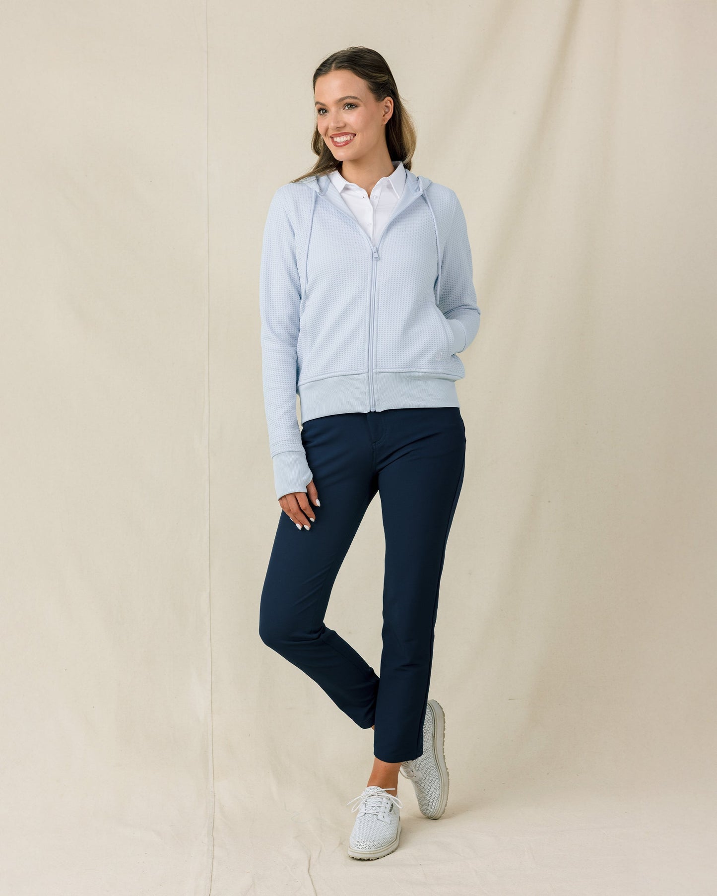 Straight Down Eliza Hoodie - Lake