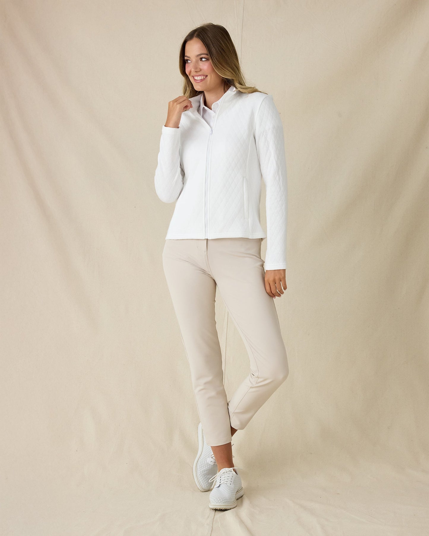 Straight Down Marlow Jacket - White