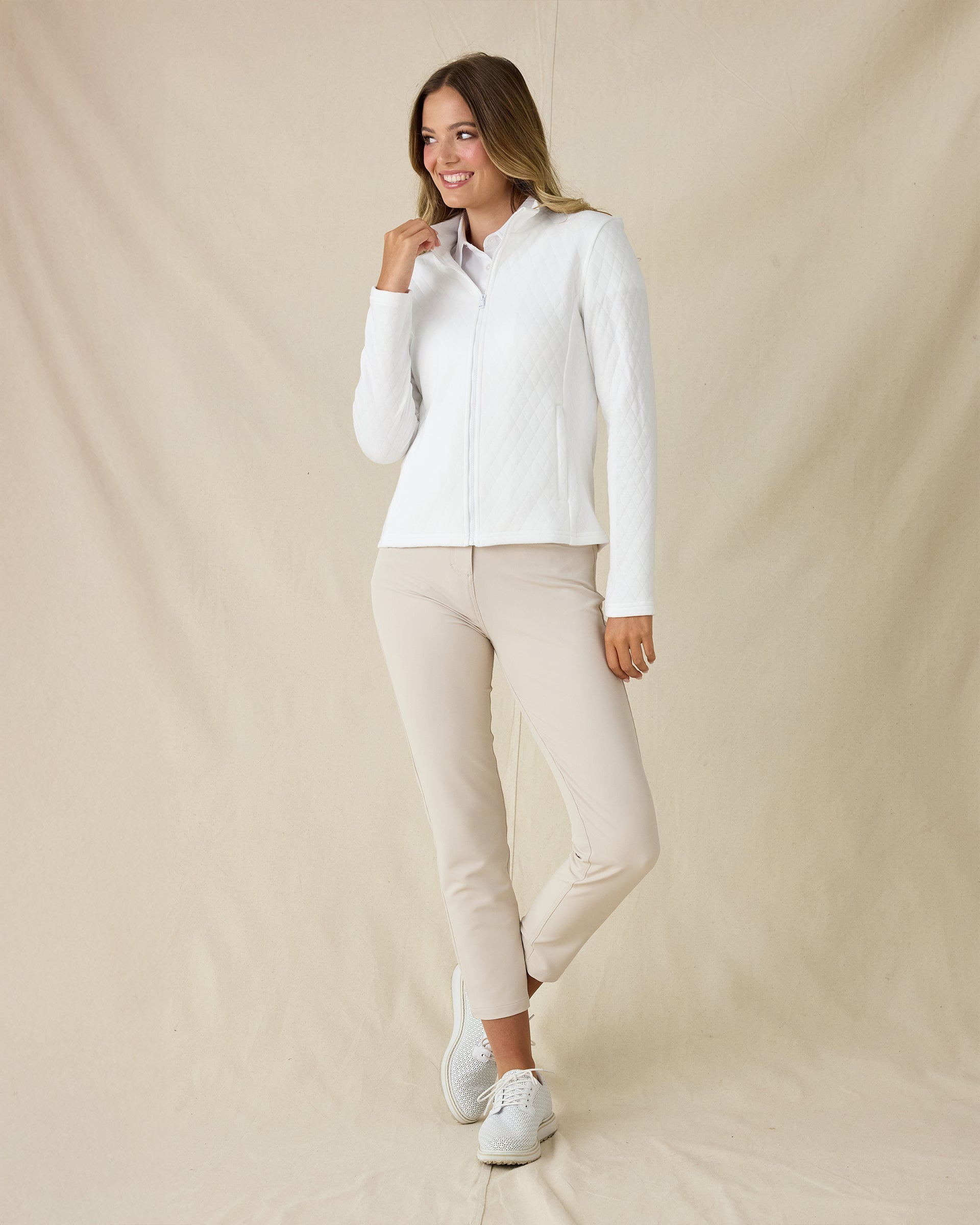 Straight Down Marlow Jacket - White