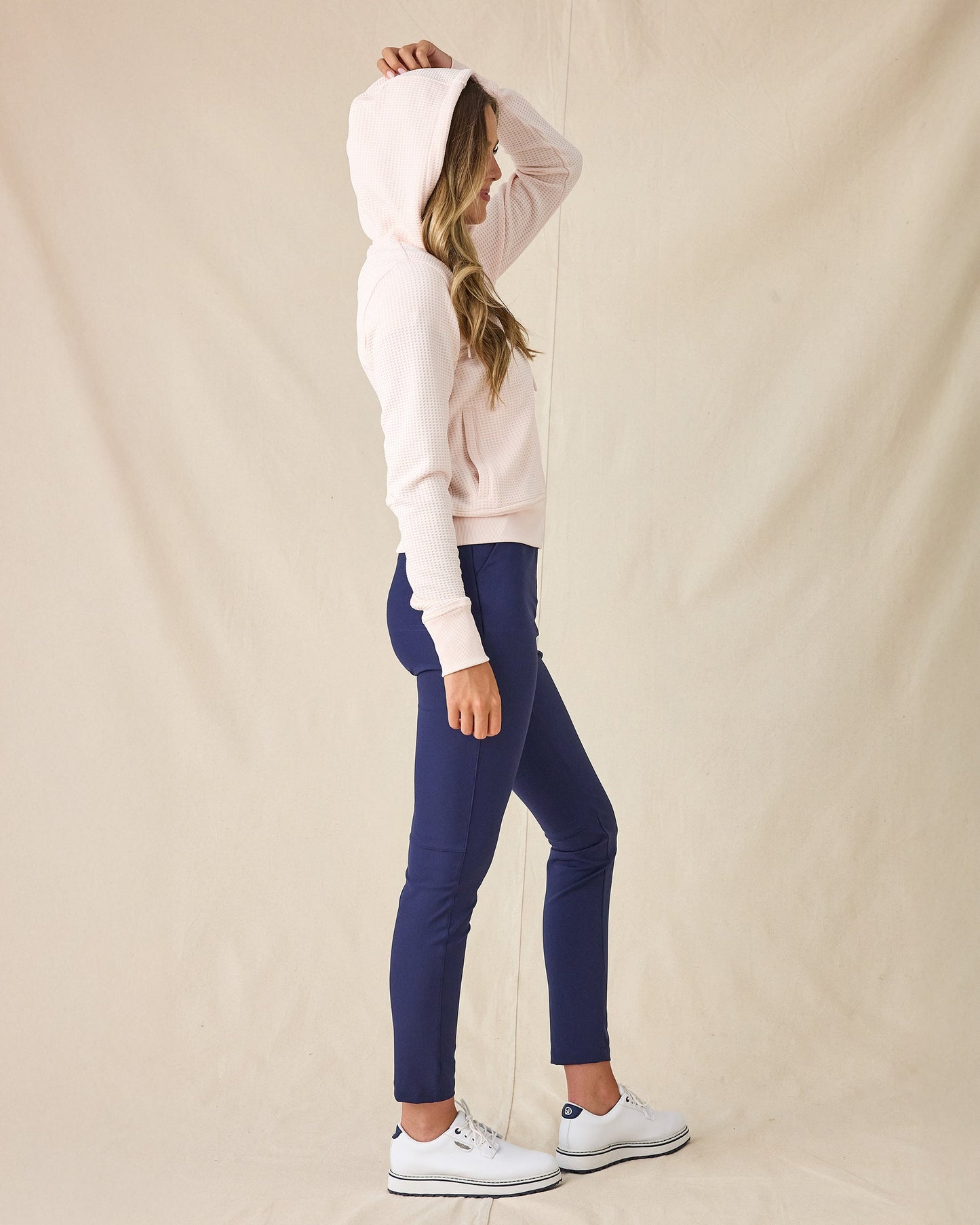 Straight Down Eliza Hoodie - Pearl