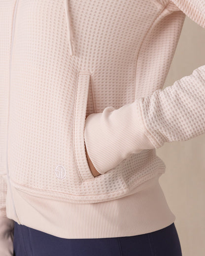 Straight Down Eliza Hoodie - Pearl