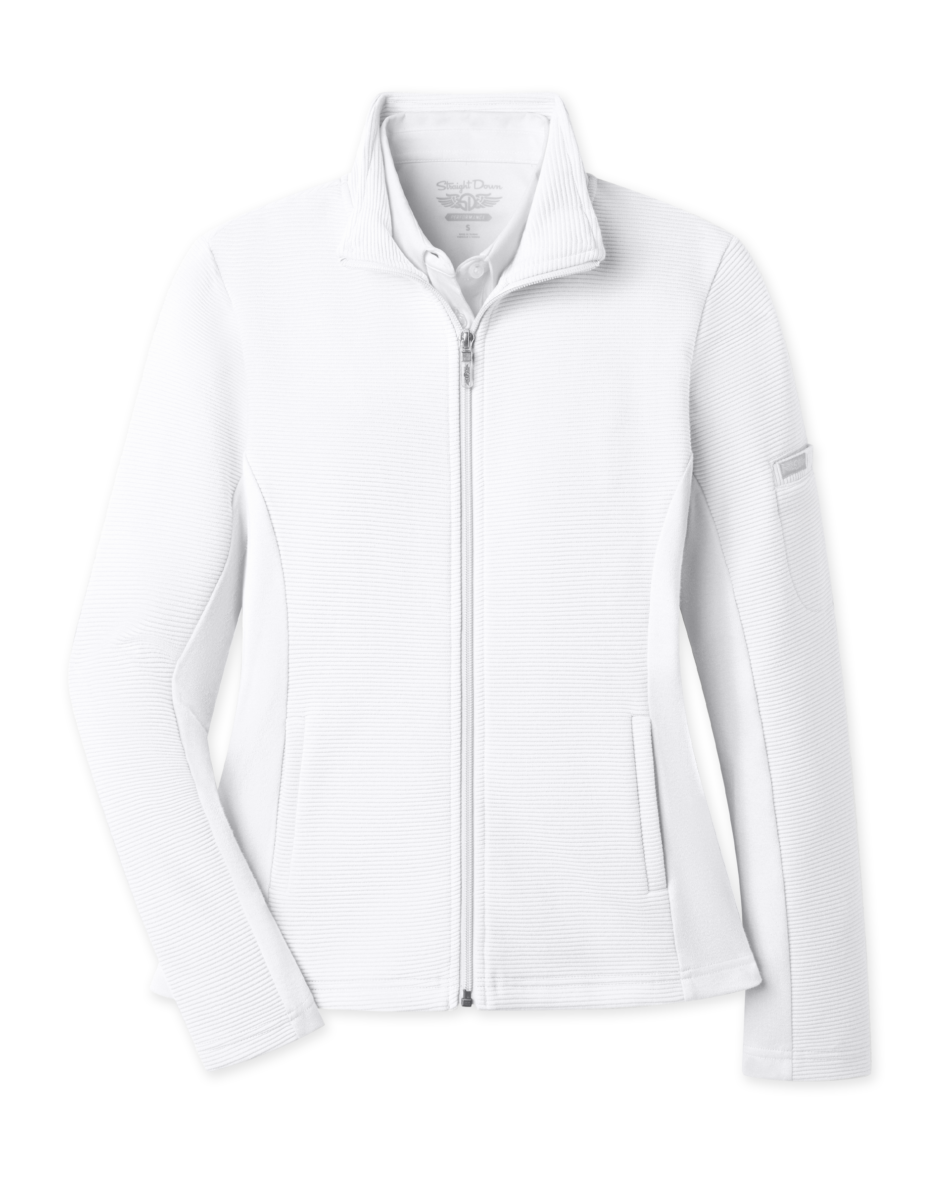 Straight Down Swing Jacket - White