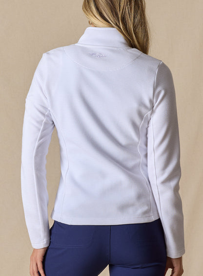 Straight Down Swing Jacket - White