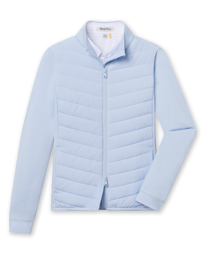 Straight Down Ida Hybrid Jacket - Lake
