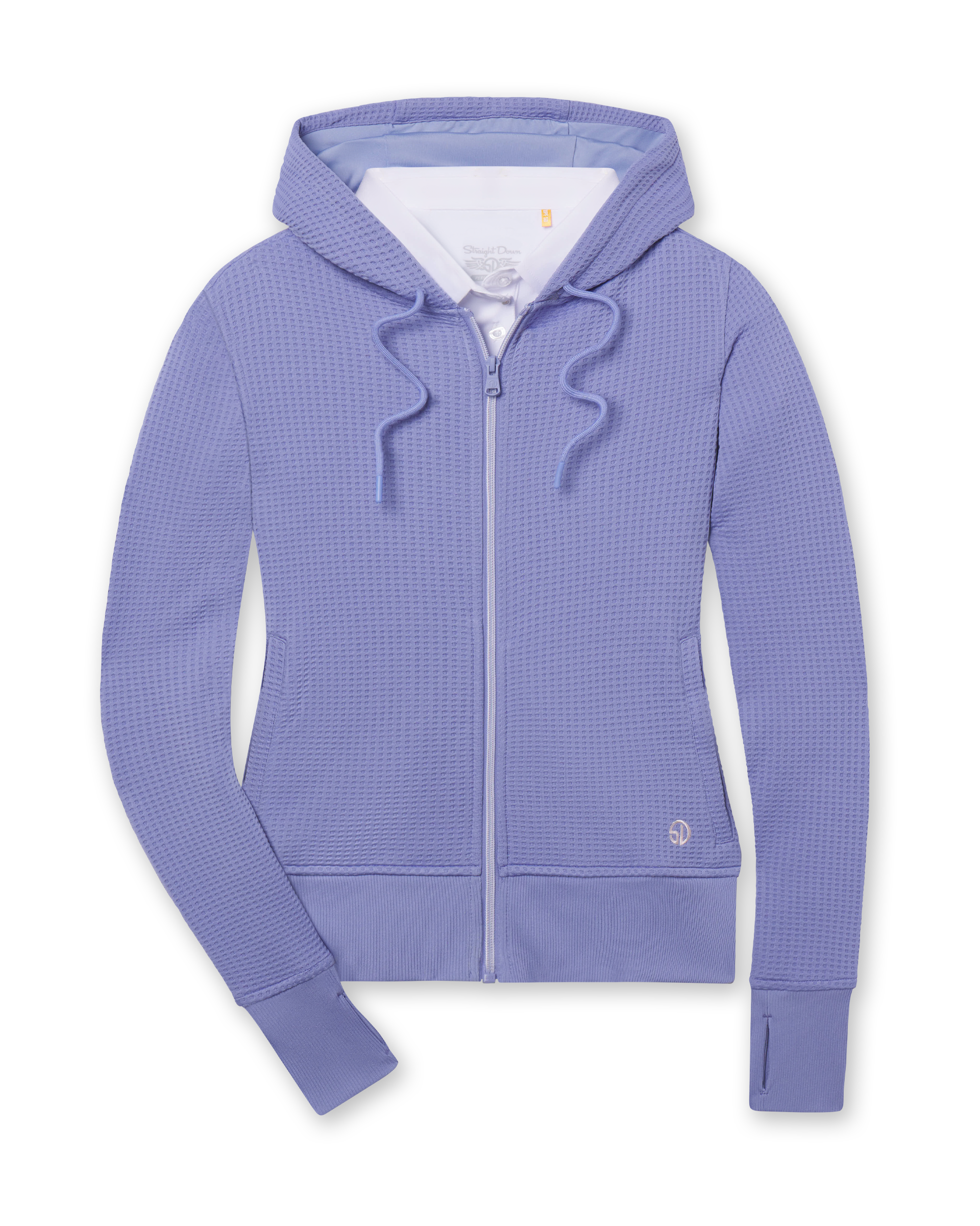 Straight Down Eliza Hoodie - Blue Shade