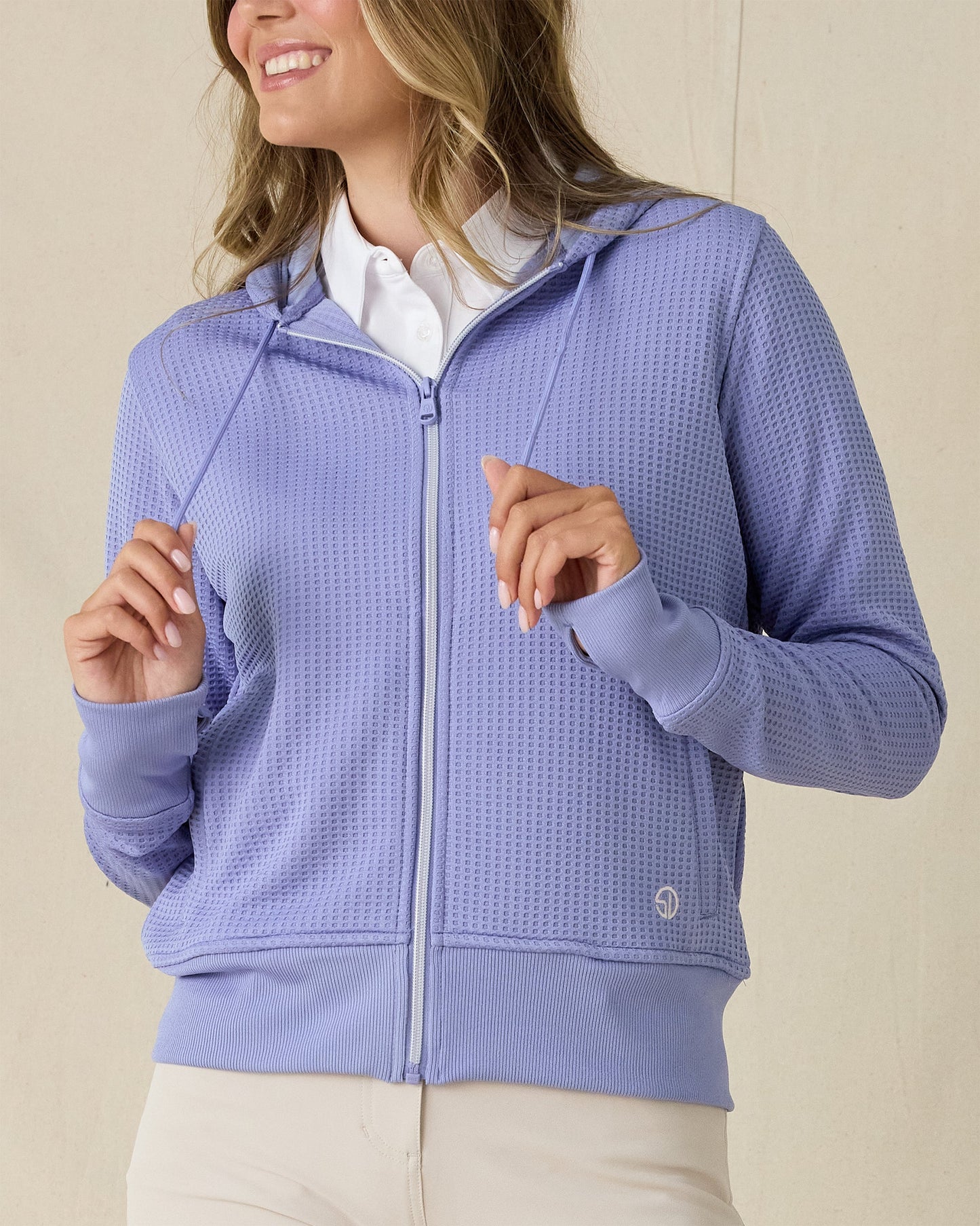 Straight Down Eliza Hoodie - Blue Shade