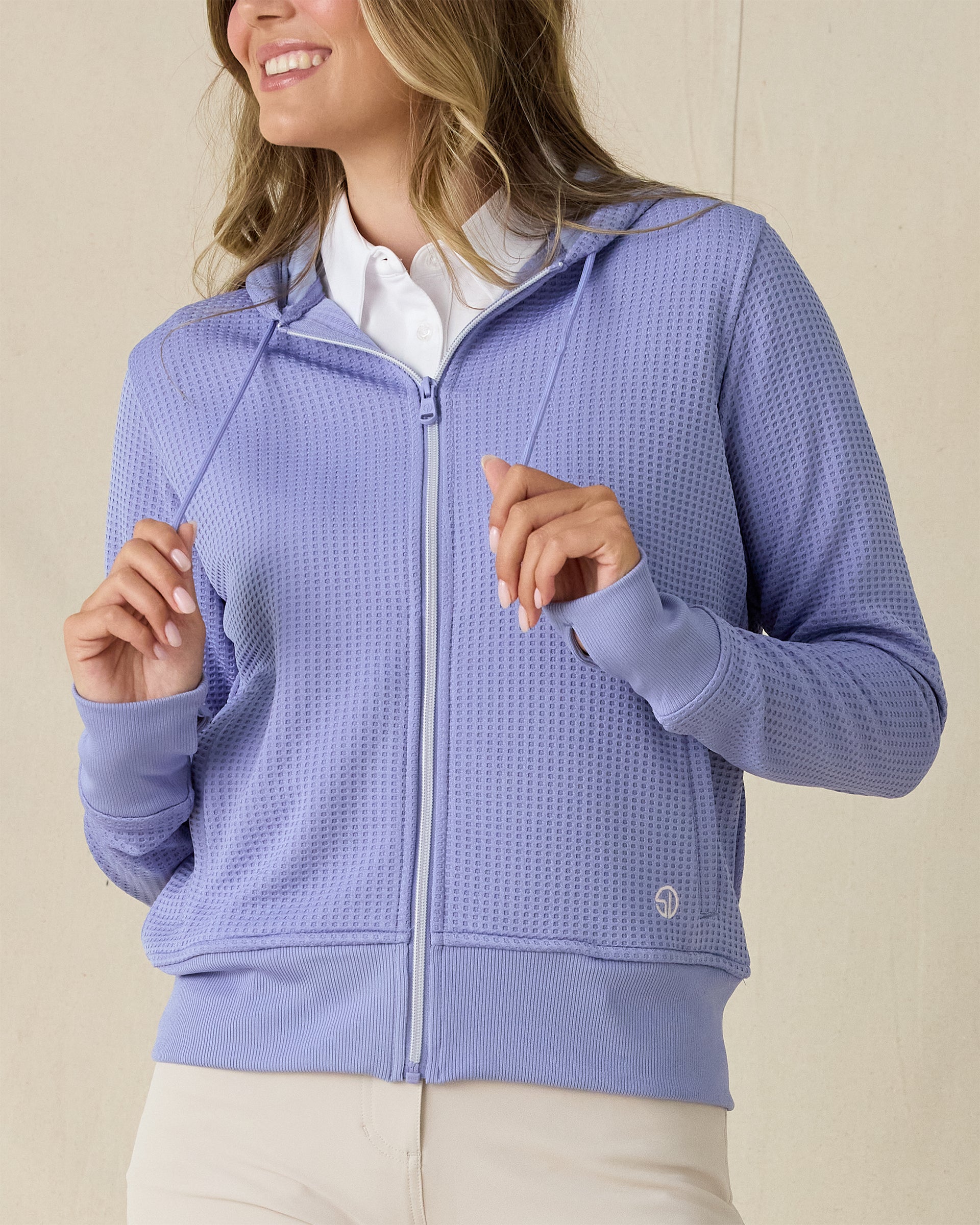 Straight Down Eliza Hoodie - Blue Shade