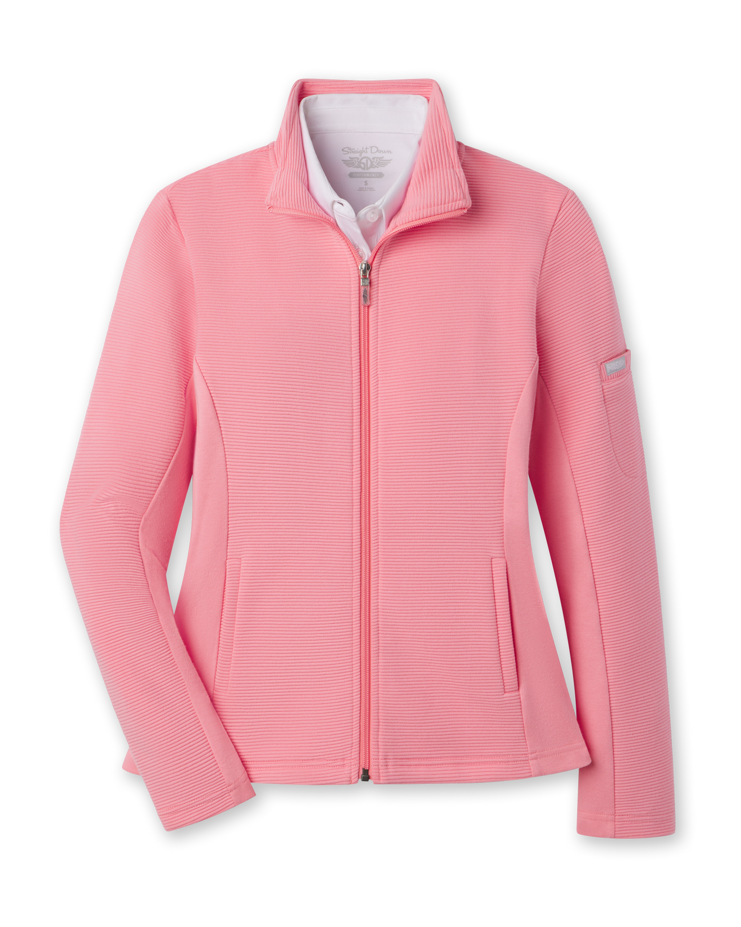 Straight Down Swing Jacket - Geranium
