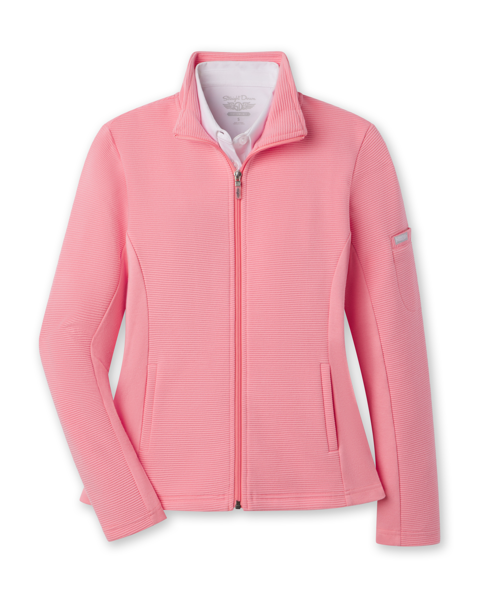 Straight Down Swing Jacket - Geranium