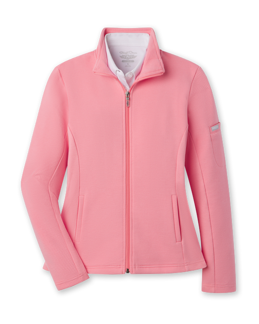 Straight Down Swing Jacket - Geranium