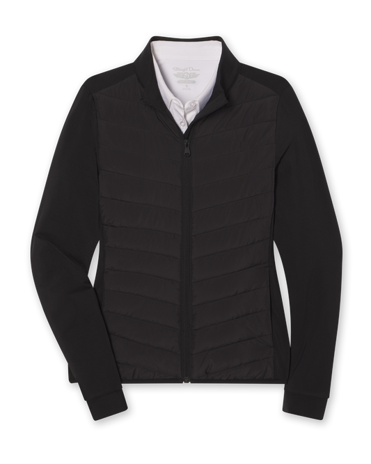 Straight Down Ida Hybrid Jacket - Black