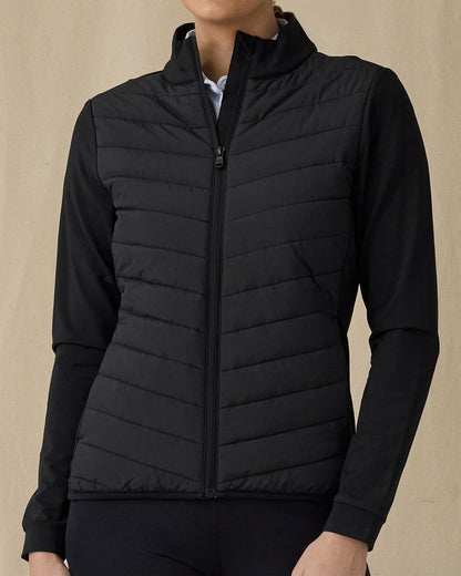 Straight Down Ida Hybrid Jacket - Black