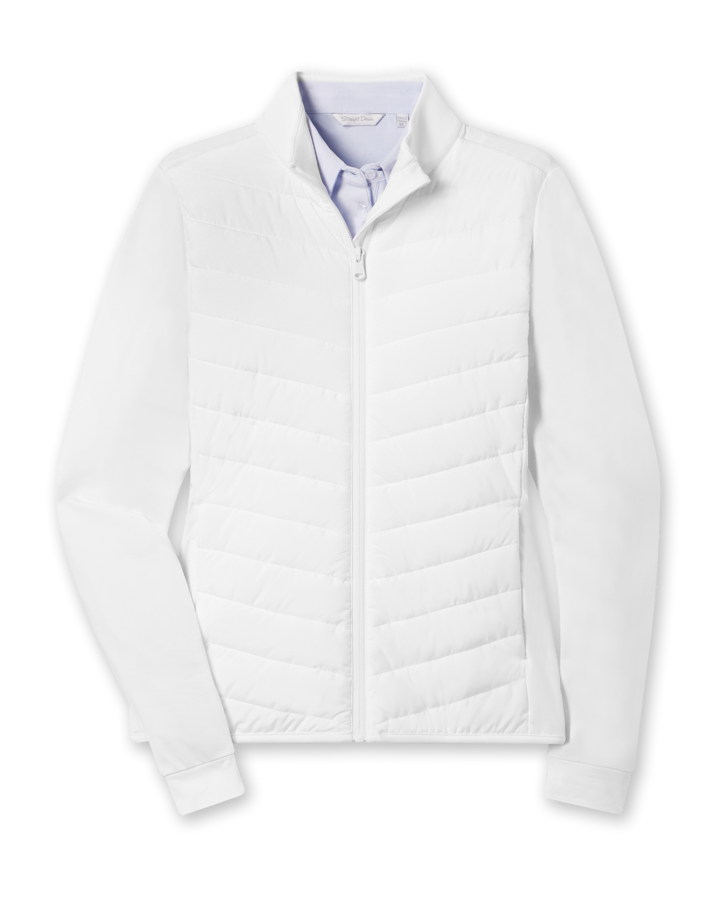Straight Down Ida Hybrid Jacket - White