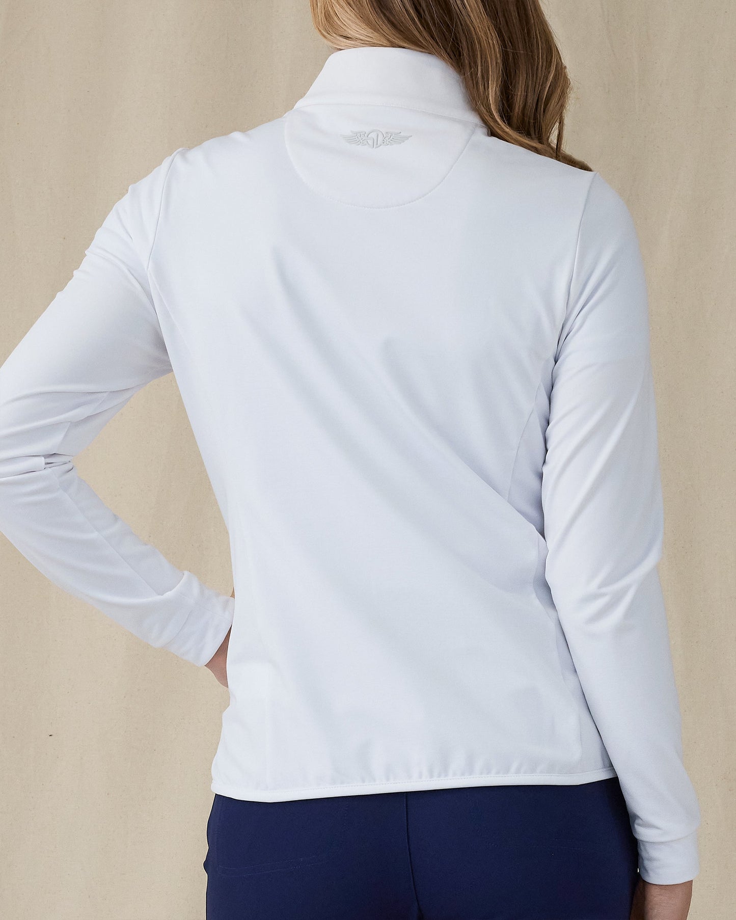 Straight Down Ida Hybrid Jacket - White