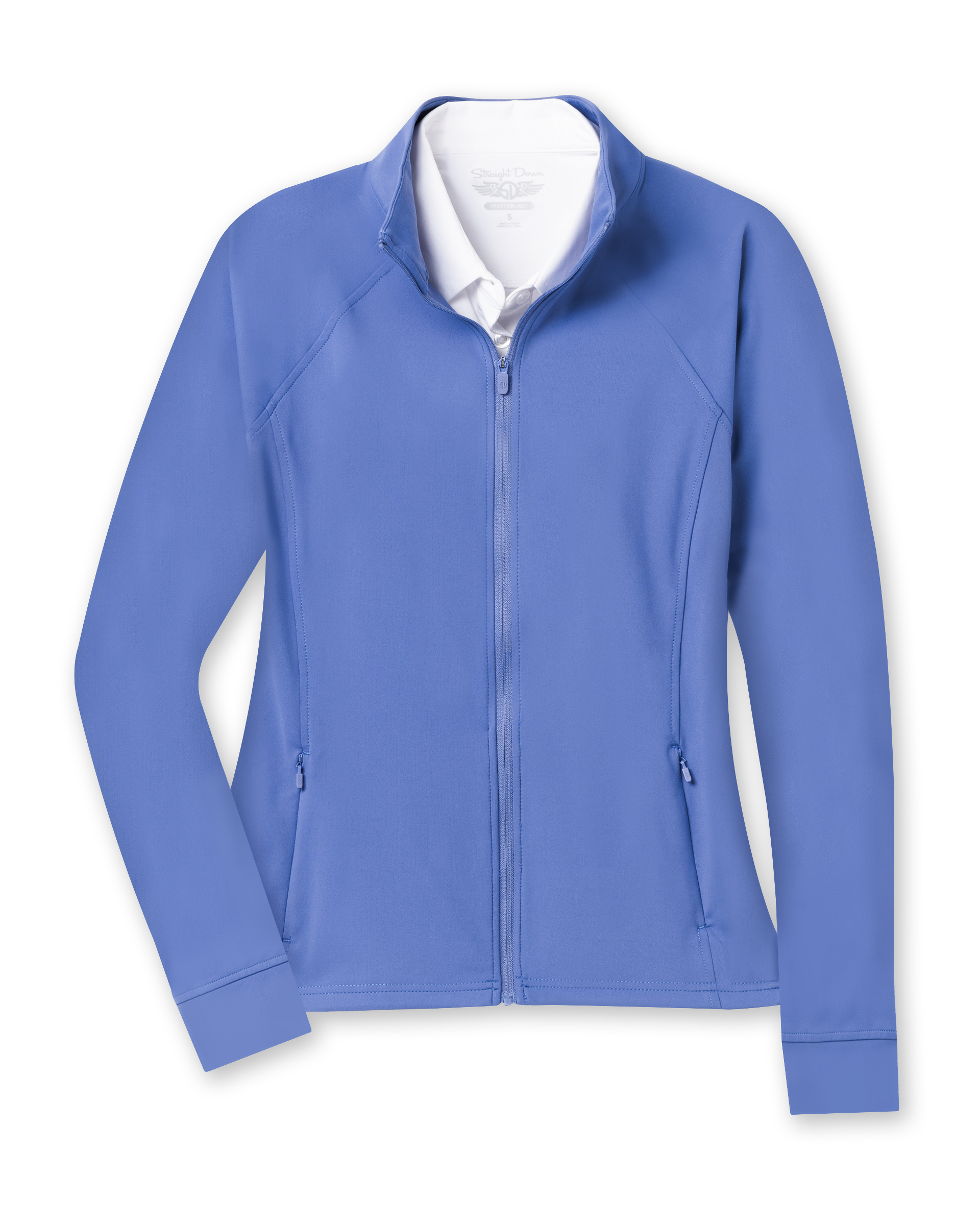 Straight Down Eirene Jacket - Blueberry