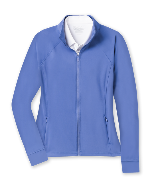 Straight Down Eirene Jacket - Blueberry