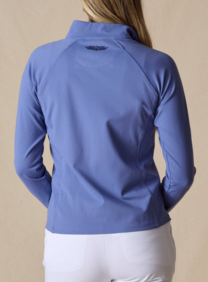 Straight Down Eirene Jacket - Blueberry