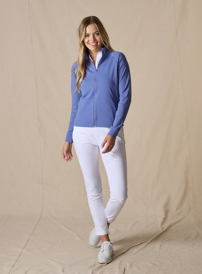 Straight Down Eirene Jacket - Blueberry