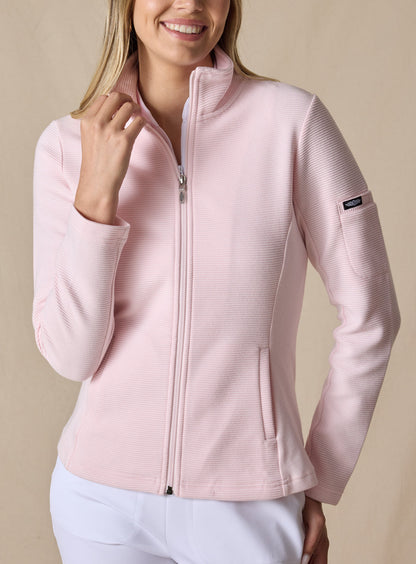Straight Down Swing Jacket - Light Pink