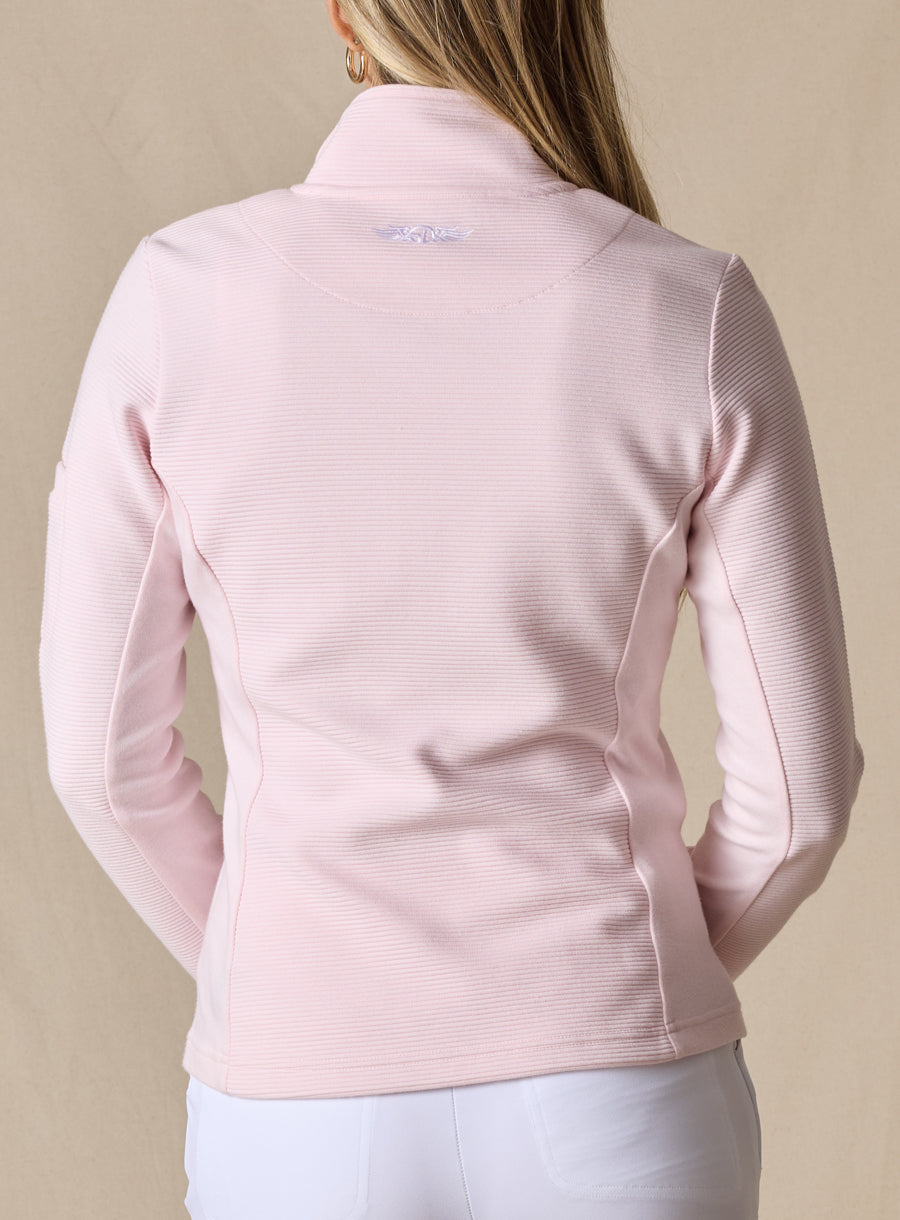 Straight Down Swing Jacket - Light Pink